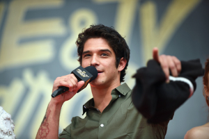 Actor Tyler Posey speaks onstage during the 2017 MTV Movie And TV Awards Festival at The Shrine Auditorium on May 7, 2017 in Los Angeles, California.  <br/>Photo by: Emma McIntyre / Getty Images