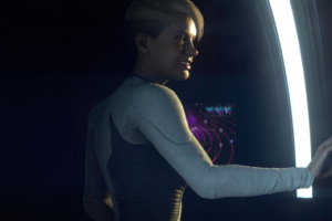 Mass Effect: Andromeda's latest patch prevents you from romancing two characters simultaneously. <br/>Screenshot
