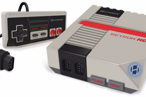 This is the latest console that can handle 8-bit NES cartridges from the US and Europe. <br/>Hyperkin