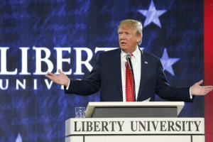 Tony Perkins has said President Donald Trump's speech at Liberty University should be 