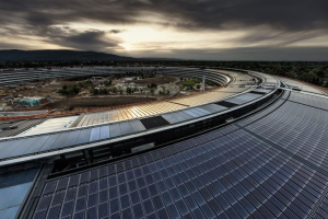 A partial view of the beautiful new Apple campus. <br/>Dan Winters