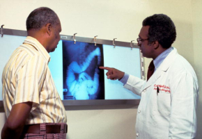 A doctor goes over a patient''s x-ray, screening for colon cancer. There is no single cause of colon cancer. People diagnosed with cancer can follow a way that can help them live longer, and it does not call for traditional methods such as surgery or chemotherapy. It can simply be done by eating right and increasing your time for exercise, doctors noted. <br/>Photo: American Cancer Society / Getty Images