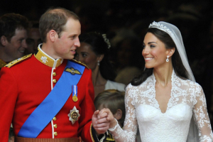 Britain's Prince William (L) and Catherine, Duchess of Cambridge after their wedding ceremony in Westminster Abbey, in central London April 29, 2011. Prince William married his fiancee, Kate Middleton, in Westminster Abbey on Friday. <br/>IBTimes