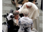 Pope Francis Addresses Huntington Sufferers 