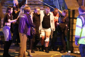 At least two explosions were heard at Ariana Grande's England Manchester Arena concert, killing at least 20 people and injuring more than 50. The Greater Manchester police are treating this incident as a terrorist attack.  <br/>CNN