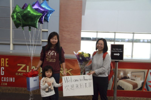 Chen Guiqiu fled China with her two children, ages 15 and 4, after authorities imprisoned her husband, Xie Yang. <br/>AP Photo
