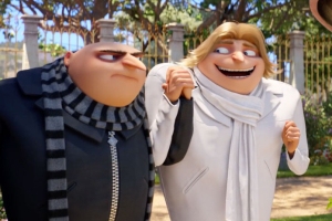 In the newly released trailer of Despicable Me 3, Gru meets his twin brother.  <br/>