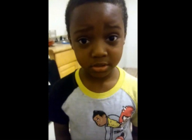 Six-year-old Jeffrey Cheatham pleads for people to 