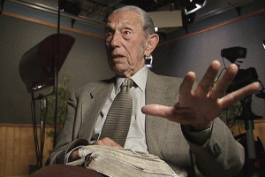 Harold Camping, 89, the California evangelical broadcaster who predicts that Judgment Day will come on May 21, 2011, is seen in this still image from video during an interview at Family Stations Inc. offices in Oakland, California May 16, 2011. The U.S. evangelical Christian broadcaster predicting that Judgment Day will come on Saturday says he expects to stay close to a TV or radio to monitor the unfolding apocalypse. The head of the Christian radio network Family Stations Inc says that he is sure an earthquake will shake the Earth on May 21, sweeping true believers to heaven and leaving others behind to be engulfed in the world's destruction over a few months. <br/>Reuters/Reuters TV)