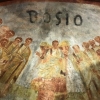 Fresco in Domitilla catacomb.