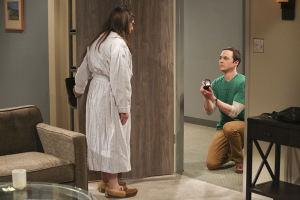 Sheldon Copper proposes to Amy in the last episode of Big Bang Theory Season 10 <br/>CBS