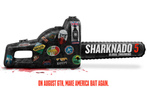 Sharknado 5 official poster  <br/>Syfy