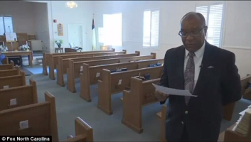 Reverend Sullivan reads the letter. 'Apart from Jesus and the Holy Spirit, acting through the Presbyterian Church, this transformation never would have happened,' the letter reads. <br/>Fox North Carolina