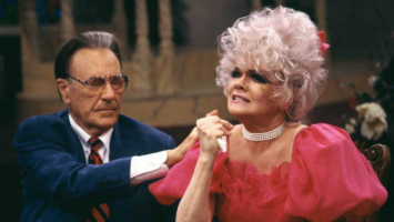 Jan Crouch pictured with her husband and TBN co-founder, Paul Crouch. <br/>TRINITY BROADCASTING NETWORK