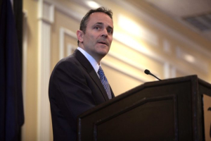 Matt Bevin, the Republican governor of Kentucky, has urged faith leaders in Louisville to form walking prayer groups to combat growing violence. <br/>Gage Skidmore