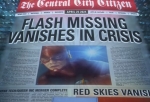 The Flash vanishes in crisis
