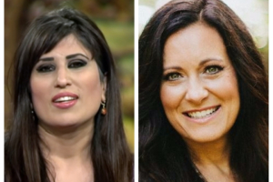 Naghmeh Panahi - formerly Abedini - has thrown her support behind Proverbs 31 president Lysa TerKeurst following her divorce announcement. <br/>Facebook/pic collage