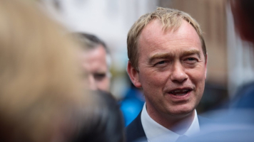 British politician Tim Farron, leader of the Liberal Democrats, resigned Wednesday, saying it is “impossible” to hold true to his Christian convictions and serve as the leader of an increasingly progressive party.  <br/>Jack Taylor/Getty Images