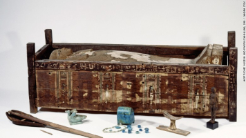One of the mummies analyzed as part of the study. <br/>CNN