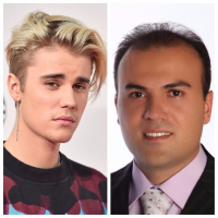 Persecuted pastor Saeed Abedini claims he prayed for pop star Justin Bieber while imprisoned in Iran. <br/>Getty Images/Facebook 