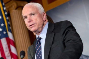 Sen. John McCain was a prisoner of war in Vietnam for more than five years. Injuries from being tortured left the longtime Arizona senator unable to lift his arms above his head. <br/>AP Photo