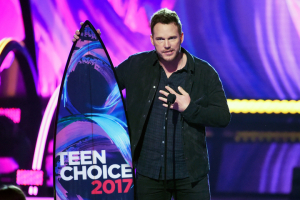 Chris Pratt made his first appearance since announcing his separation with Anna Faris Sunday.  <br/>Jordan Strauss, Jordan Strauss/Invision/AP