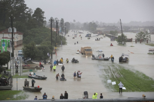 So far, the storm has claimed at least 31 lives and forced more than 30,000 people from their homes in Texas.<br />
 <br/>Getty Images