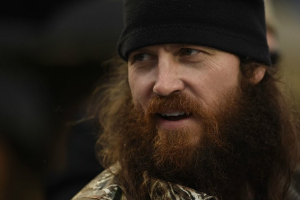 Jase Robertson shaved his trademark beard for a good cause. <br/>Getty Images