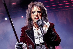 Rock n' Roll hall of famer Alice Cooper today refers to himself as “the prophet of doom” and warns people of the reality of the devil, sin, and hell. <br/>Getty Images