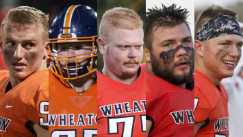 The five Wheaton College football players are charged with aggravated battery, mob action and unlawful restraint. <br/>Wheaton College