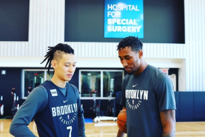 Jeremy Lin said he decided to dread his hair after consulting with his African-American teammates.  <br/>Instagram