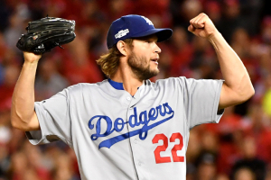 Clayton Kershaw helped propel the Dodgers to a 3-to-1 victory by striking out 11 batters. <br/>Getty Images