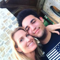 Korie Robertson pictured with her adopted son, Willie. <br/>Instagram
