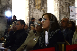 For the first time since ISIS was forced out of the city of Mosul, Christians were able to celebrate Christmas. <br/>Reuters