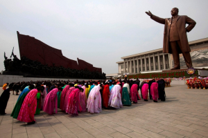 North Korean defector pleas compatriots not to see their leader as a god through broadcast.  <br/>New York Post
