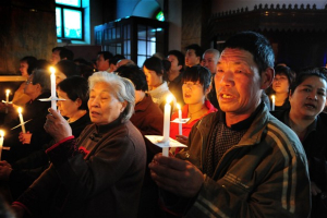 China's total Christian population is now thought to number anywhere between 25 million and 100 million people Photo: GETTY <br/>Getty Images