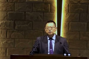 Wang Yi, pastor of Early Rain Covenant Church in Chengdu, Sichuan,  was previously a human rights activist and a constitutional scholar. <br/>YouTube
