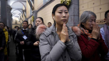 In February 2018, new regulations regarding religion took effect in China to help “block extremism.”  <br/>Getty Images