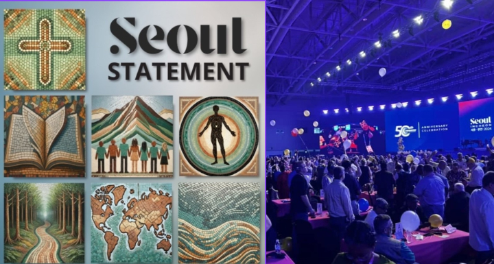 The Seoul Statement / Lausanne Congress (Photo: Lausanne Movement website and Facebook captures)