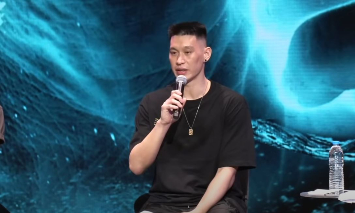 Jeremy Lin at Taipei Bread of Life Church, sharing how he began to keep the Nazirite Vow and encouraging the young Christian community (Taipei Bread of Life Church YouTube)