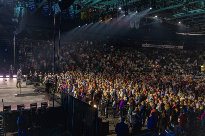 The Look Up Celebration (Photo: Billy Graham Evangelistic Association Facebook page) 