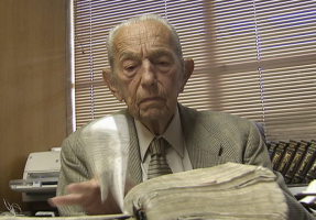 Harold Camping, 89, the California evangelical broadcaster who predicts that Judgment Day will come on May 21, 2011, is seen reading the Bible in his office at Family Stations Inc. offices in Oakland, California in this still image from video May 16, 2011. The head of the Christian radio network Family Stations Inc says that he is sure an earthquake will shake the Earth on May 21, sweeping true believers to heaven and leaving others behind to be engulfed in the world's destruction over a few months. <br/>Reuters / Reuters Television