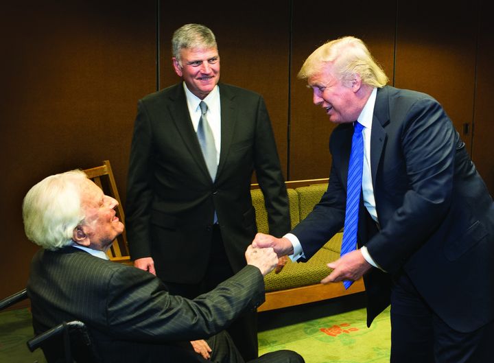 November 7, 2024, also marked Billy Graham’s birthday, and Franklin shared a photo of Trump with his father.