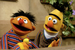 An online petition is calling for ''Sesame Street'' to have male puppets Bert and Ernie get married. <br/>www.sesamestreet.org via The Christian Post
