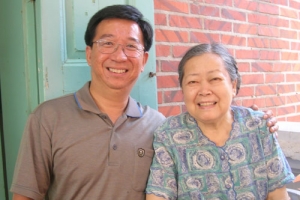 Rev. Frank Huang, general secretary of the New York-based Gideon Training Center,, met with missionary of house churches in Xiamen. <br/>(Photo: Provided by Rev. Frank Huang)