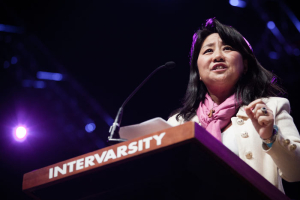 Chai Ling, founder of All Girls Allowed, is among the keynote speakers of Urbana 2012. <br/>(Micah Chiang/Urbana 2012)
