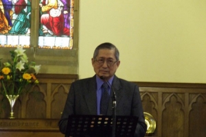 Chinese Theological College Australia President Rev. Peter Wong stressed the sovereign of the word of God over the history and every single man in his speech. <br/>Photo: The Gospel Herald
