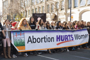 An estimated crowd of 50,000 people marched in front of the San Francisco's City Hall, marking the ninth year that Walk for Life West Coast has been held. Protesters held signs that supported their undaunted message of pro-life. <br/>Gospel Herald