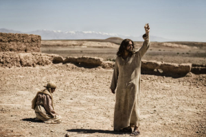 The Bible, which stars Diogo Morgado as Jesus, devotes five hours to the Old Testament, and five hours to the new. It is billed as a production that ''tries to stay true to the spirit of the book''. <br/>The Bible