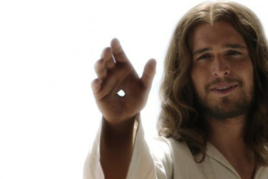 Jesus appears to John the Apostle on Patmos in 'The Bible' TV series. <br/>(Photo Credit: Joe Alblas)